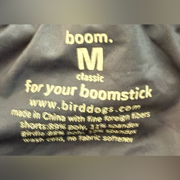 Birddogs Gym Shorts Lined Red Stripes Stars Gym Hybrid Boom Short size Medium - Picture 7 of 12